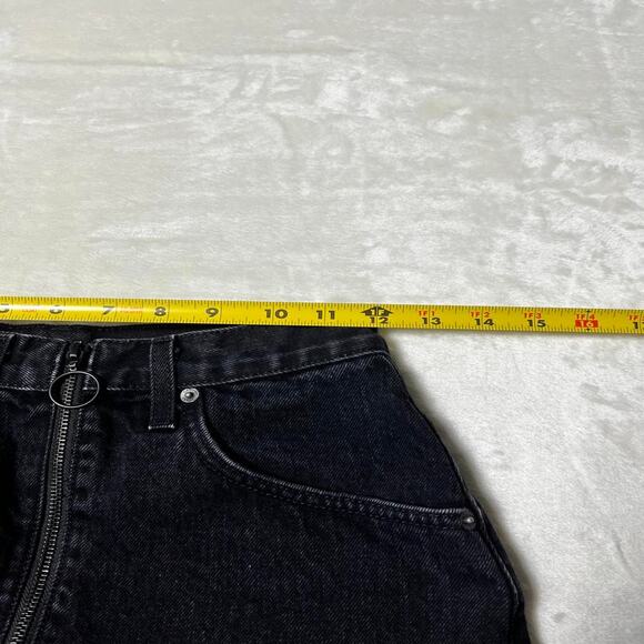 Carmar Los Angeles Denim Mini Skirt Women's XS Retro Daisy Duke Short 90's Inspo - Picture 8 of 10